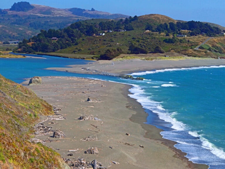 where the Russian River meets Bodega Bay ocean