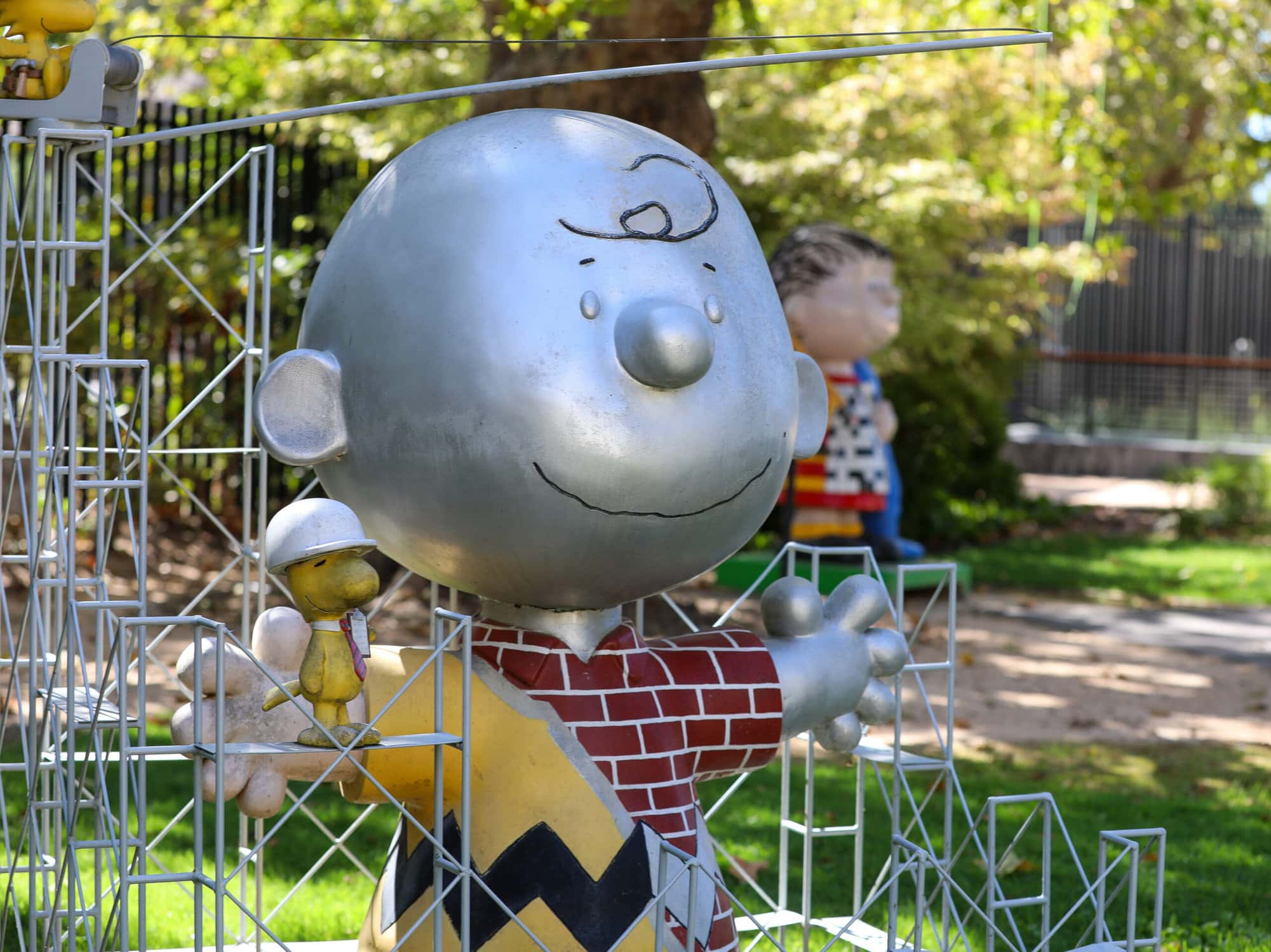 Charlie Brown at the Charles Schulz Museum