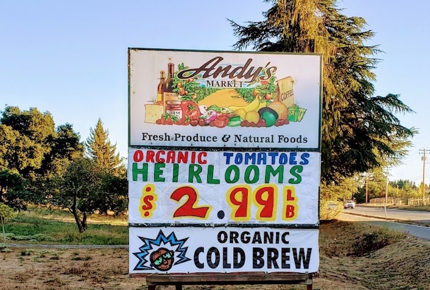 Andy's Produce Market in Sebastopol