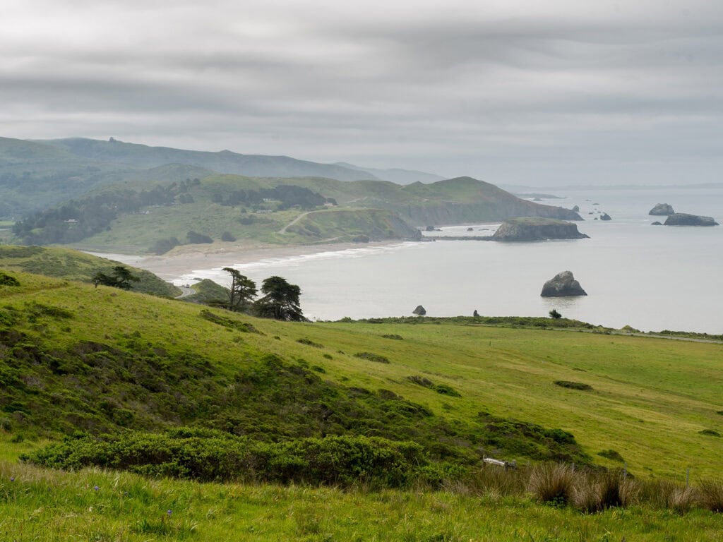 scenic picture of jenner headlands