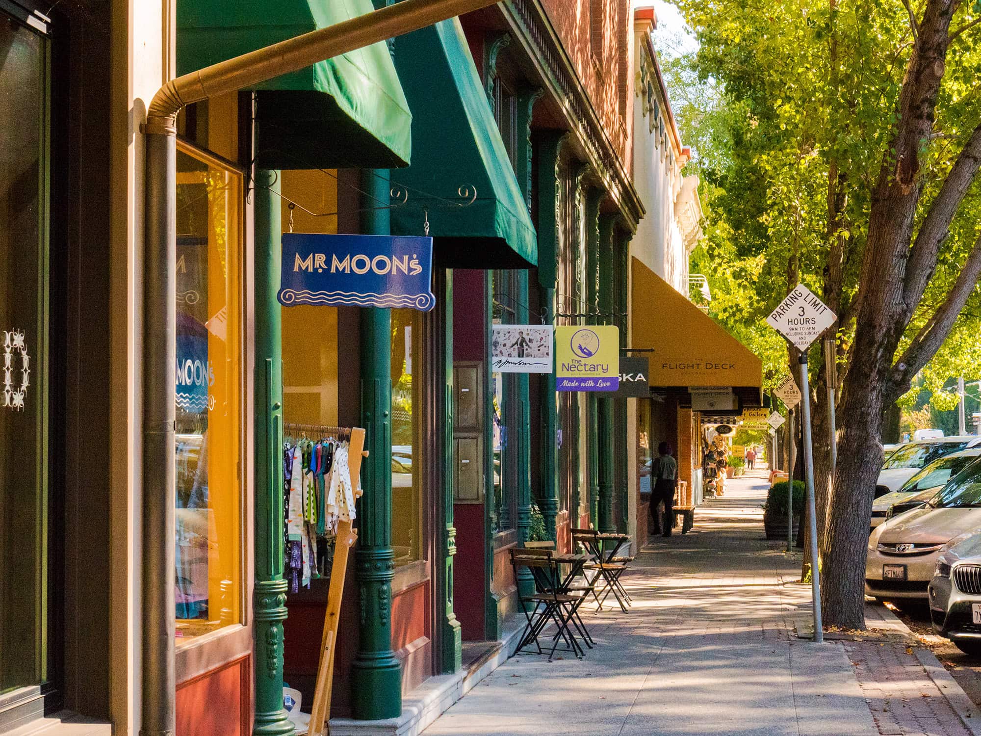 Center Street in Healdsburg