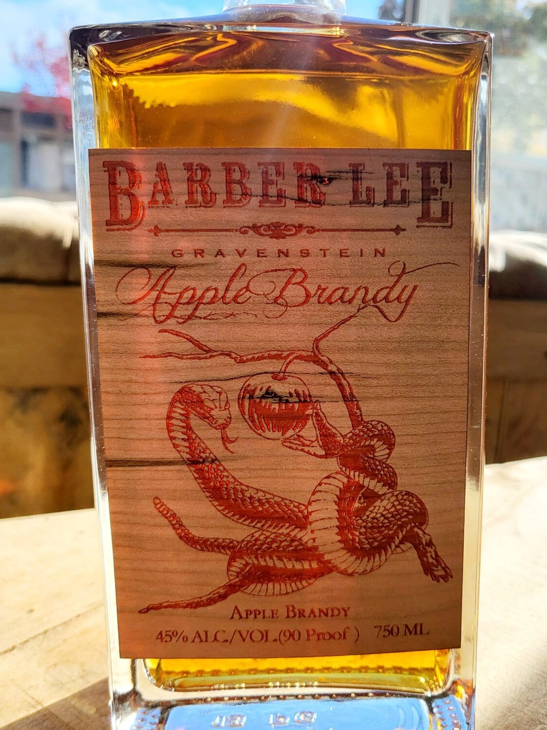 Barber Lee Gravenstein Apple Brandy