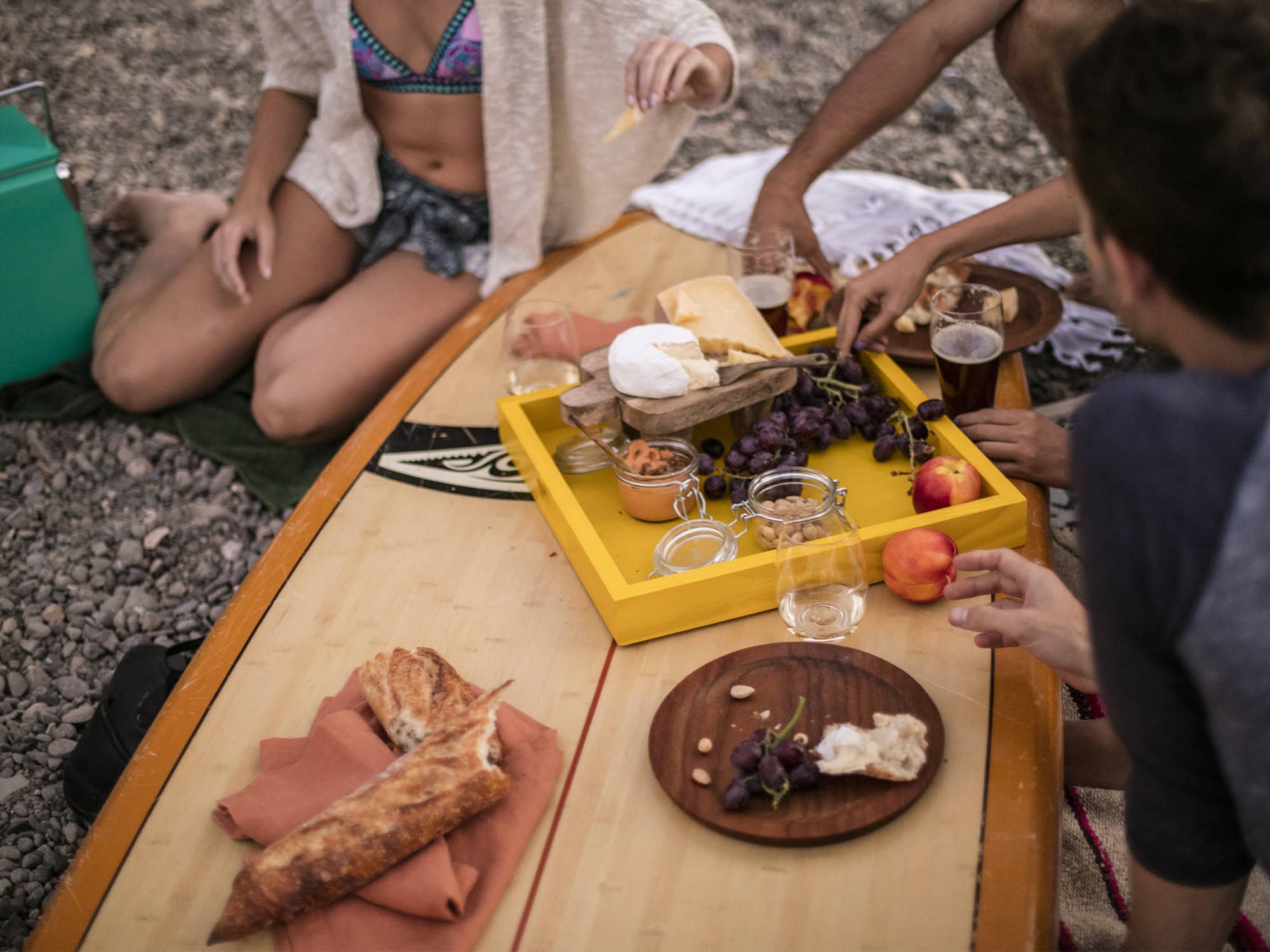 picnic at Johnson's beach in gureneville