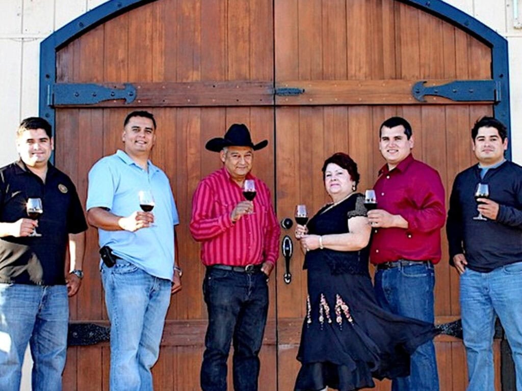 Robledo Family Winery family photo