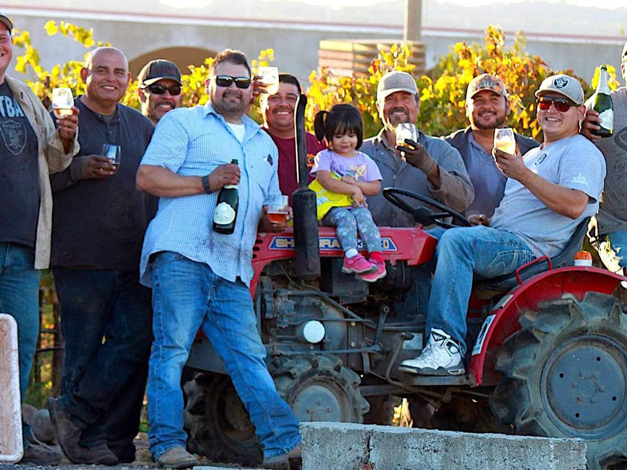 Robledo Family Winery Vineyard Crew