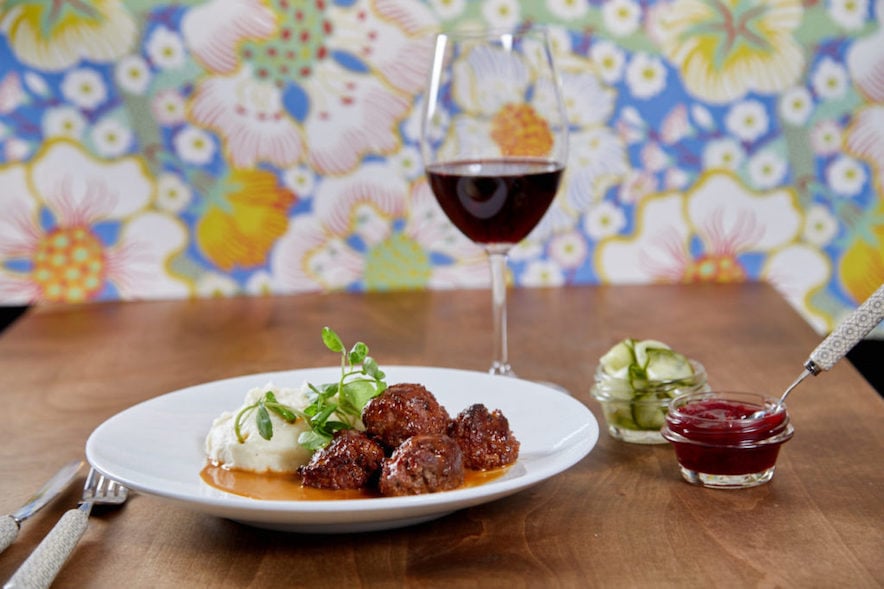 Swedish Meatballs at Stockhome Restaurant in Petaluma—Photo by New Rev Media