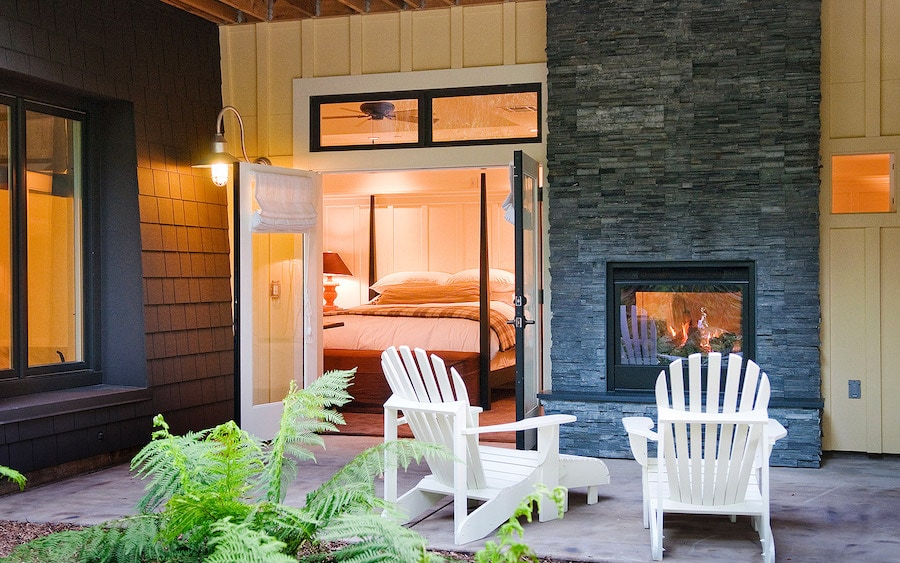 Guest room at the Farmhouse Inn