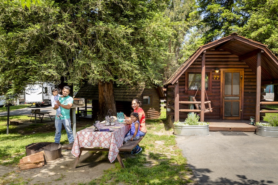 KOA Cloverdale Camping Resort is one of two KOA campgrounds in Sonoma County