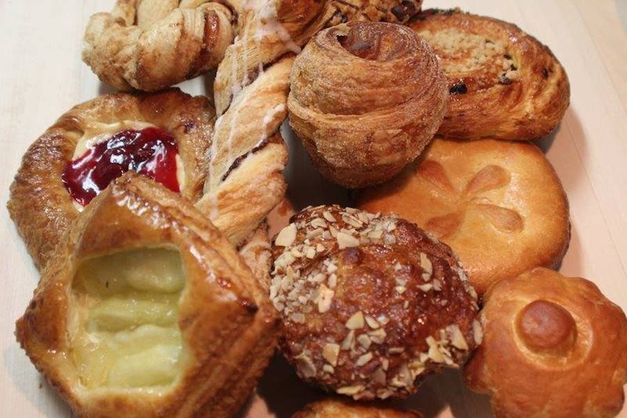 Pastries at Basque Boulangerie Cafe in Sonoma 