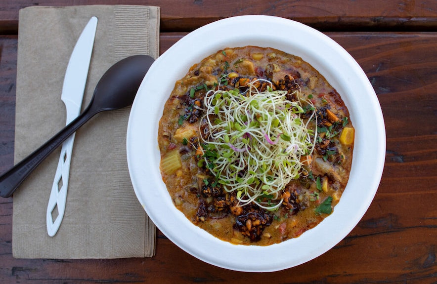 Curry gumbo from Bayou on the Bay - Photo by Heather Irwin