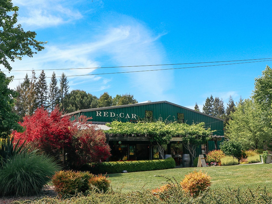 Red Car Winery in Sebastopol, CA