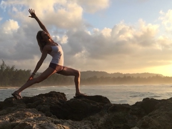 Greet the sun with yoga on the beach in Sonoma County, california