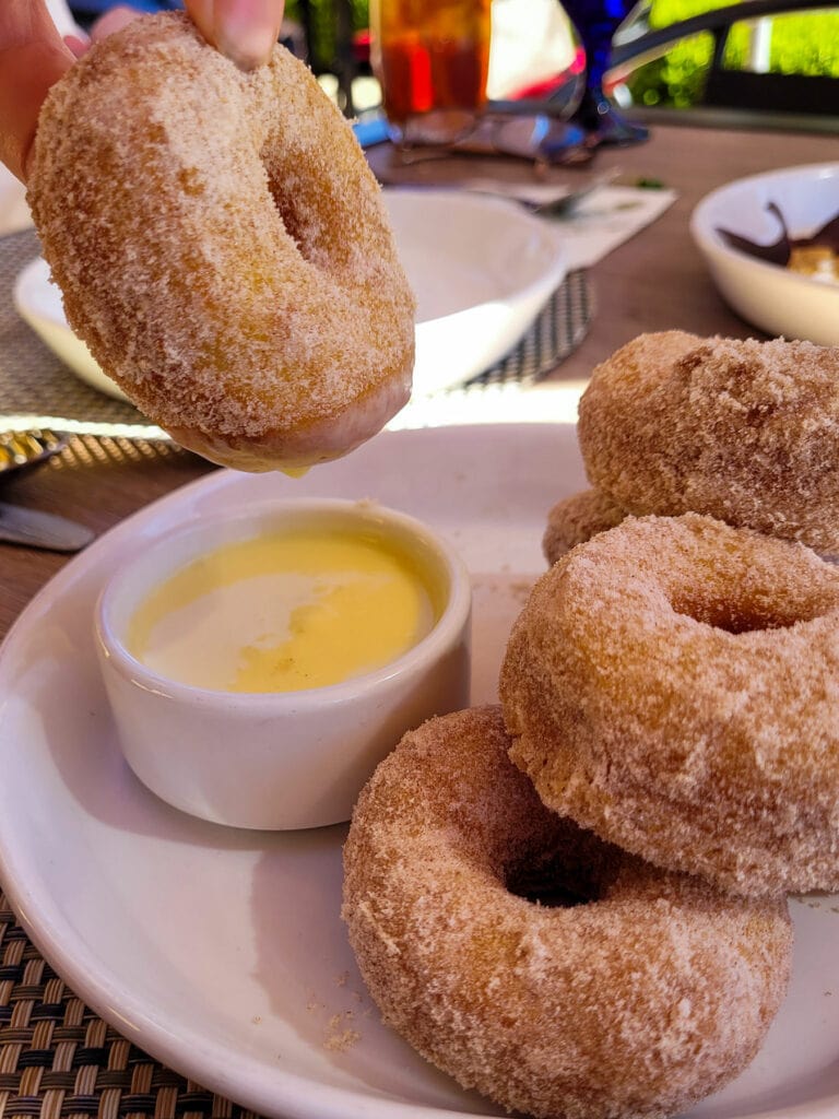 Mini Donuts from River Vine Cafe— Photo by Heather Irwin/Sonoma Magazine