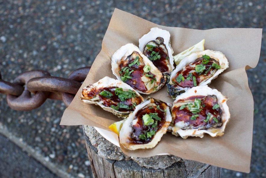 Oysters at Fishetarian Fish Market 