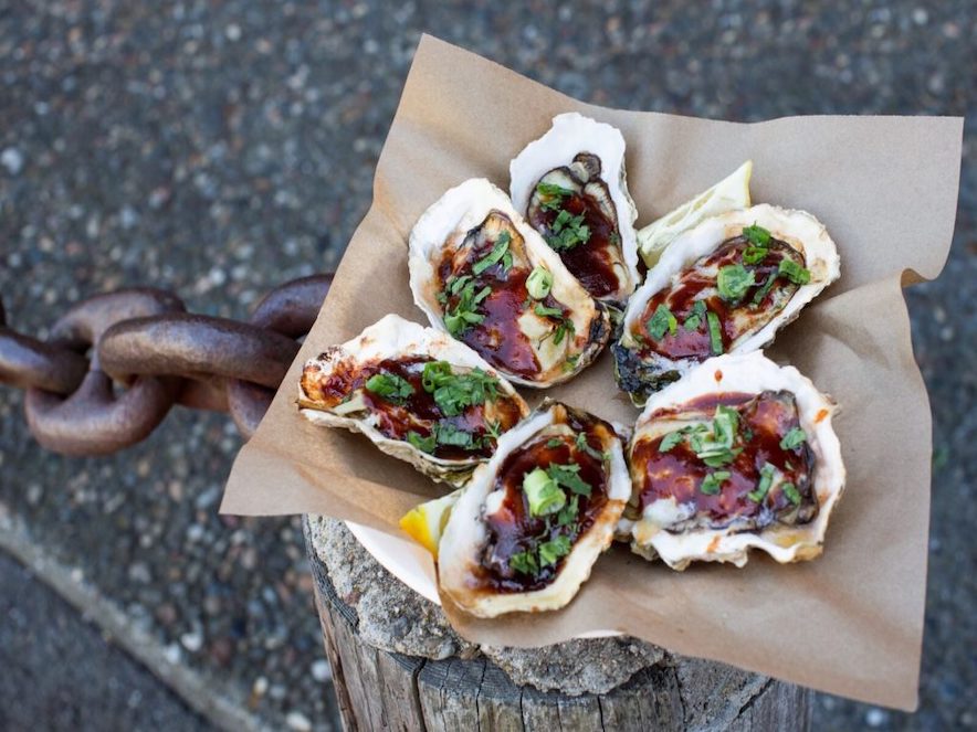 Oysters from Fishetarian Fish Market