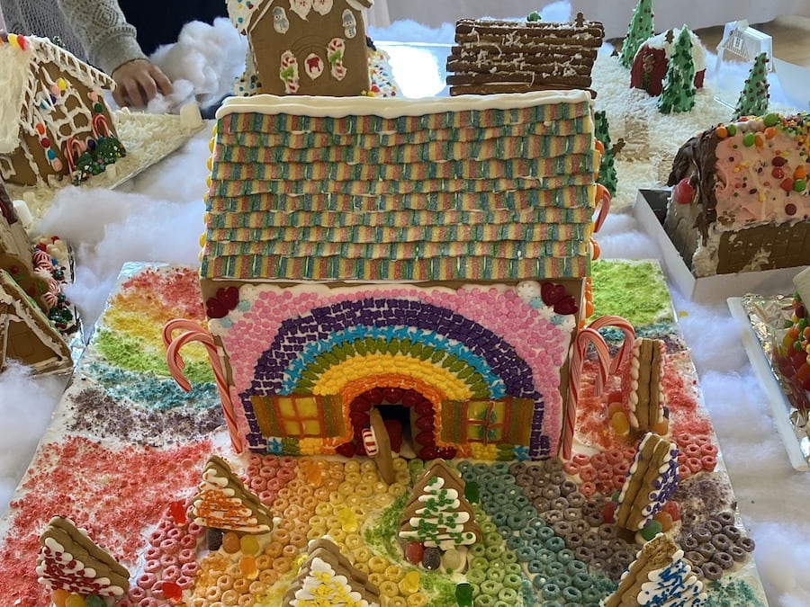 Gingerbread creation at Hotel Petaluma 