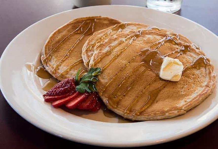 Pancakes at Hank's Creekside Restaurant