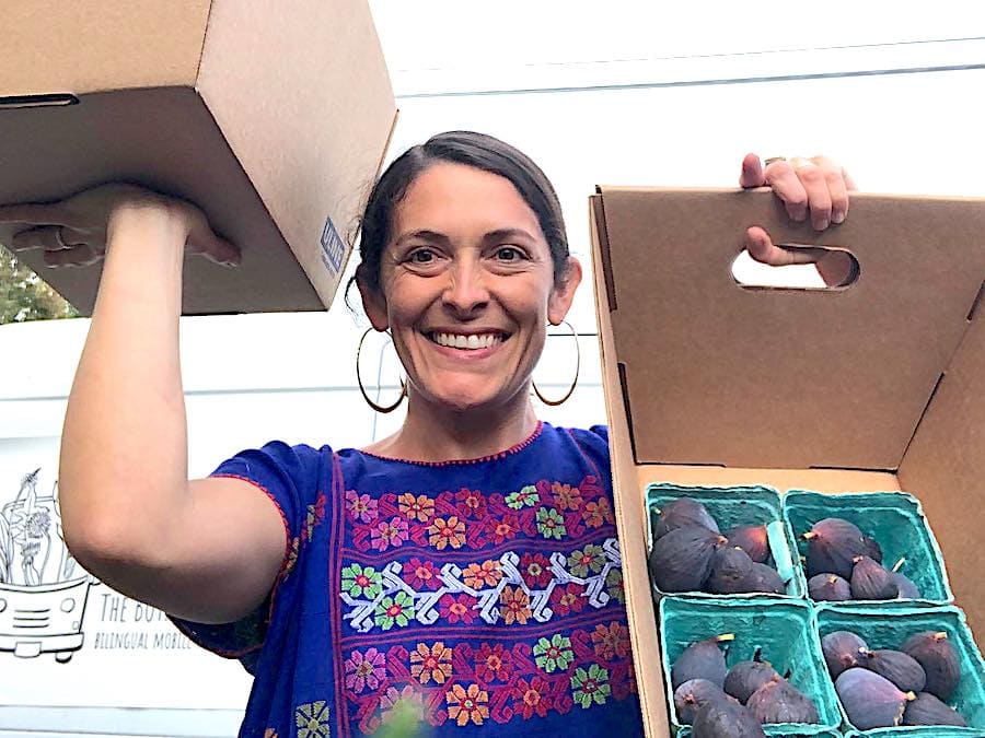 Jocelyn Boreta, herbalist, activist, and co-founder of The Botanical Bus