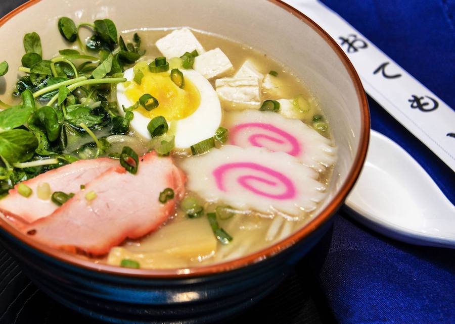 Ramen from The Taste of Tea in Healdsburg 