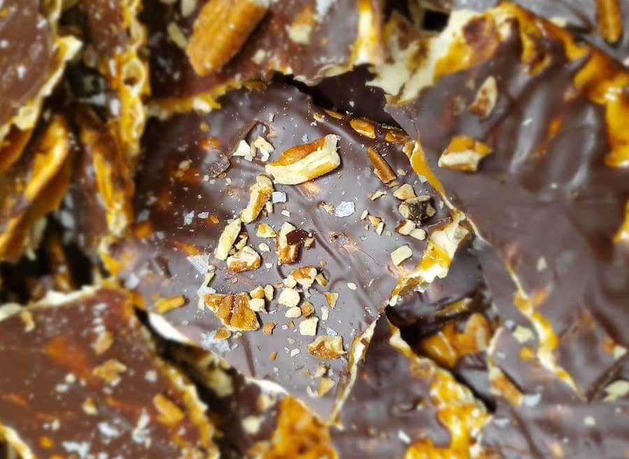 Toffee Matzo Bark from The Bagel Mill in Petaluma