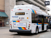 Sonoma County Transit’s bus fleet is electrically powered