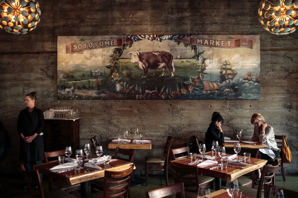 Valette restaurant interior