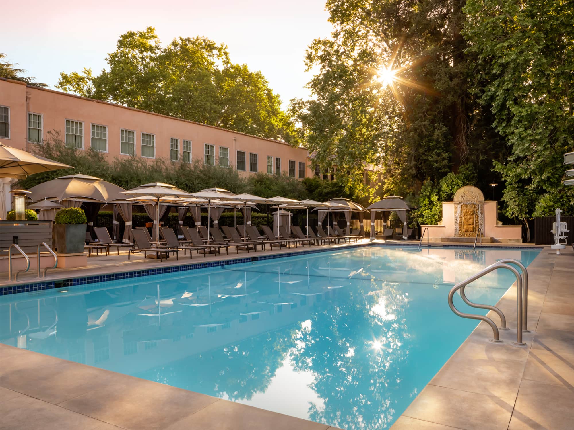 Pool at Fairmont Sonoma Mission Inn & Spa in Sonoma