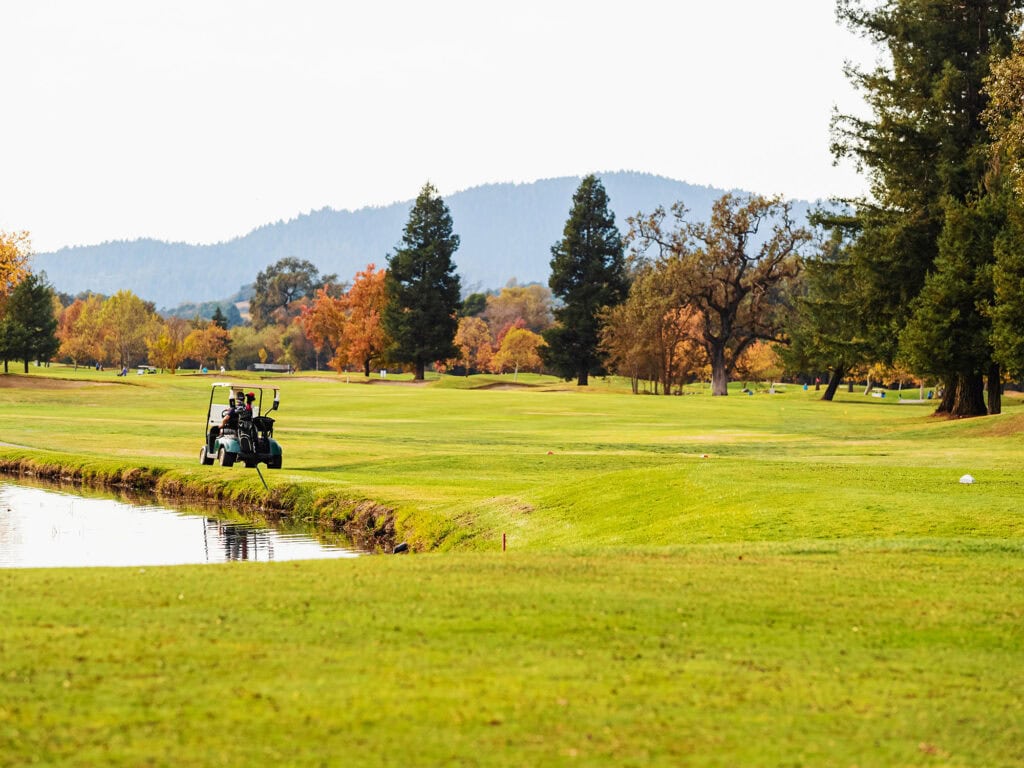 Golf Cart at Windsor Golf Club